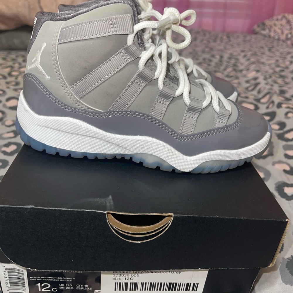 AUTHENTIC Air Jordan 11 “cool greys”